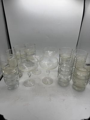 Wine glass assortment