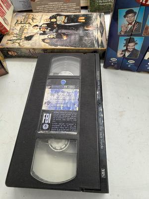 DVD, VCR & cassette tapes