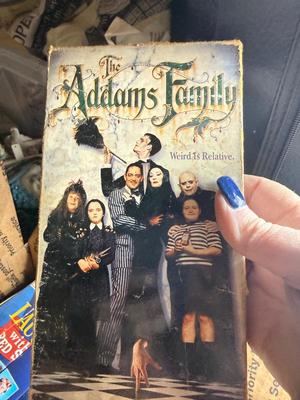 DVD, VCR & cassette tapes