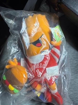 2000 Sonic wacky pack plush