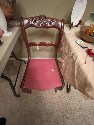 Beautiful carved antique chair.