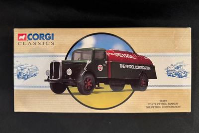 Corgi Classics Original Box White Petrol Tanker
