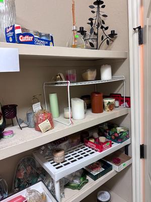 Candles, Vases and Laundry Room Lot