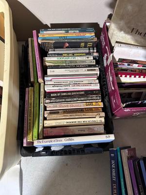 Books in the garage? Oh yes!