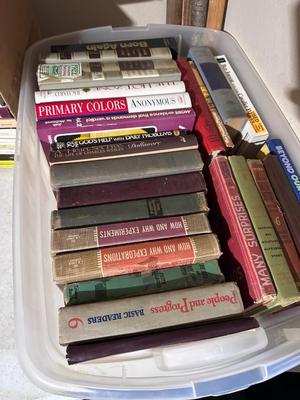 Books in the garage? Oh yes!