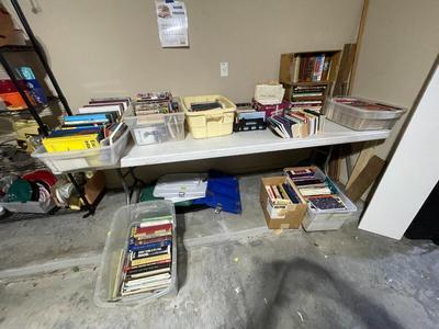 Books in the garage? Oh yes!