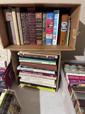 Books in the garage? Oh yes!