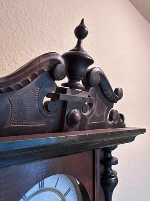 Antique Wall Pendulum Clock