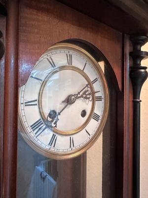 Antique Wall Pendulum Clock