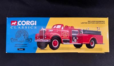 Corgi Classics Original Box Gettysburg Mack B Pumper 52602