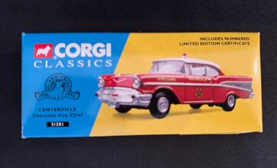 Corgi Classics Original Box Centerville Chevrolet FIre Chief 51201