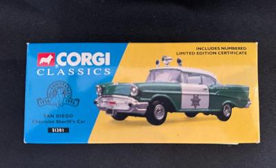 Corgi Classics Original Box San Diego Chevrolet Sheriff's Car 51301