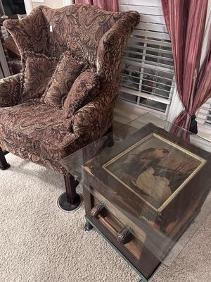 Chair and Side Table