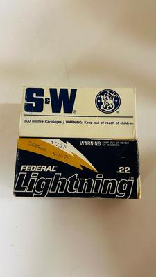 1000 ROUNDS OF S&W .22 LONG RIFLE BULLETS