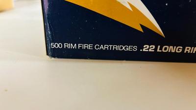 1000 ROUNDS OF S&W .22 LONG RIFLE BULLETS