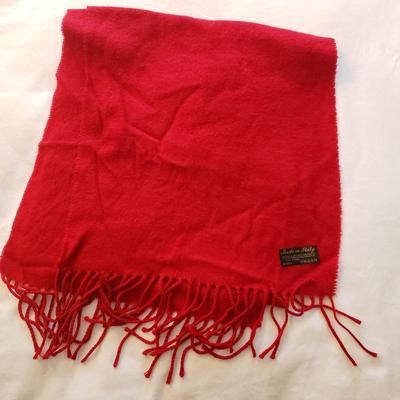 LOT 5Y: Collection of Scarves- Made in Scotland, Italy, Germany; Cashmere, Lambswool & More