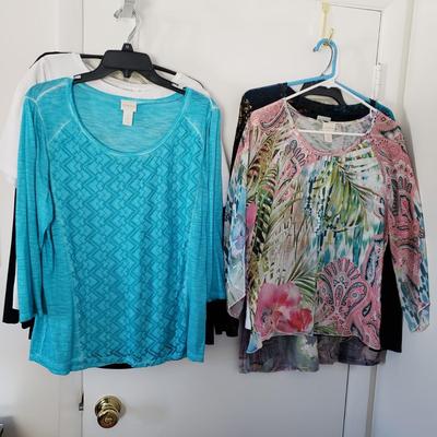 LOT 11Y: (17) Chico's Shirts Size 1-2