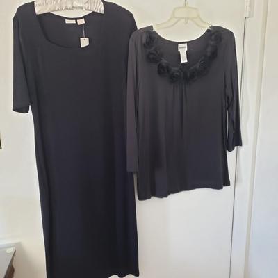 LOT 14Y: (8) New with Tags Chico's Dresses, Pants, Tops