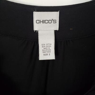 LOT 14Y: (8) New with Tags Chico's Dresses, Pants, Tops