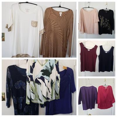 LOT 15Y: (11) New with Tags Chico's Tops