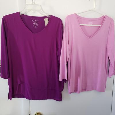 LOT 16Y: (11) New with Tags Chico's Basic Tops