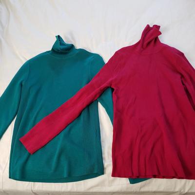 LOT 17Y: Assorted Sweaters & Turtlenecks-Some NWT