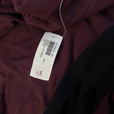 LOT 17Y: Assorted Sweaters & Turtlenecks-Some NWT