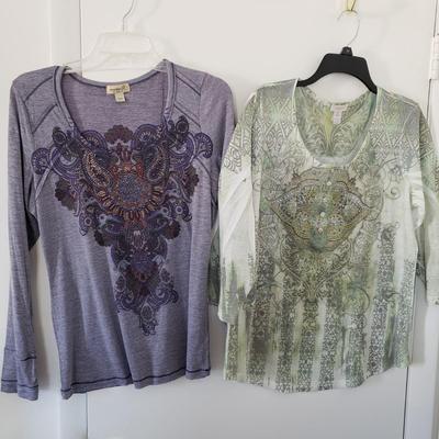 LOT 20Z: Collection of Embellished Tops