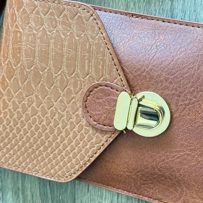 LOT 24D: Bueno, La Gegale Clutches & More Scale Pattern Bags