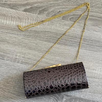 LOT 24D: Bueno, La Gegale Clutches & More Scale Pattern Bags