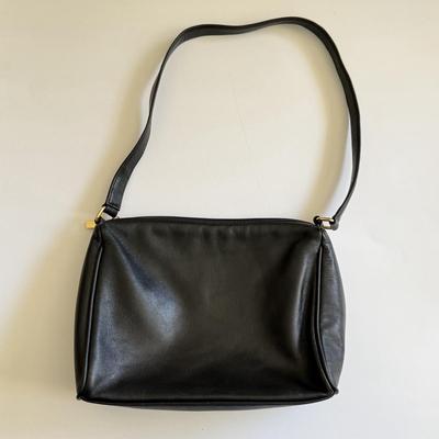 LOT 25D: Black Shoulder Bags: Kate Spade, Fuzzy Lord & Taylor & More