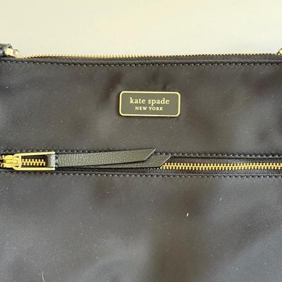 LOT 25D: Black Shoulder Bags: Kate Spade, Fuzzy Lord & Taylor & More