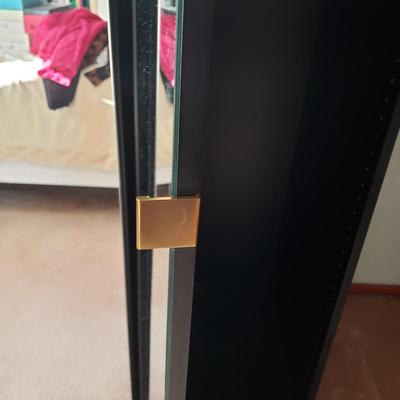 LOT 49Z: 3 Piece Mirrored Standing Closet