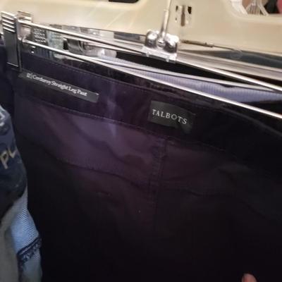 LOT 50Z: Closet Full of 100 Pairs of Pants-Some New with Tags