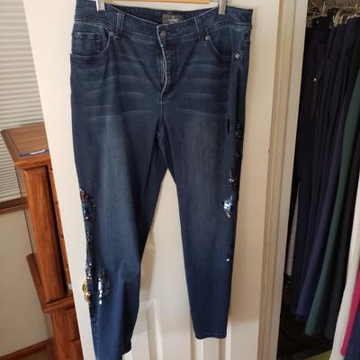 LOT 50Z: Closet Full of 100 Pairs of Pants-Some New with Tags