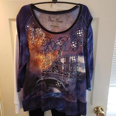 LOT 52Z: Closet Full of 100 Tshirts, Sweatshirts, Pants & More