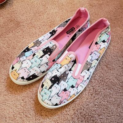 LOT 57Z: Comfort Slip On Shoes with New Ralph Lauren Loafers Size 9-10