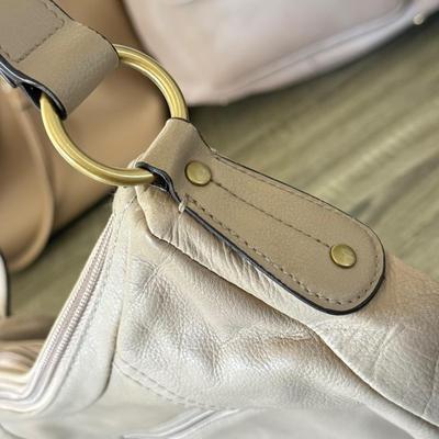 LOT 63D: Croft & Barrow Leather Bag, Nordstrom Front Pocket Purse & Nine West Tote