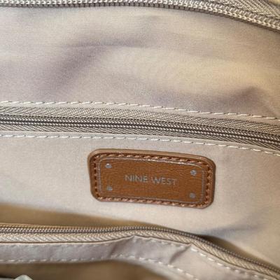 LOT 63D: Croft & Barrow Leather Bag, Nordstrom Front Pocket Purse & Nine West Tote