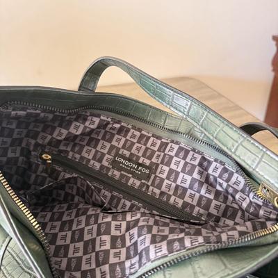 LOT 64: Faux Alligator / Snakeskin Bags: London Fog, Marc Fisher & Rachel Roy