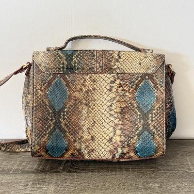 LOT 64: Faux Alligator / Snakeskin Bags: London Fog, Marc Fisher & Rachel Roy