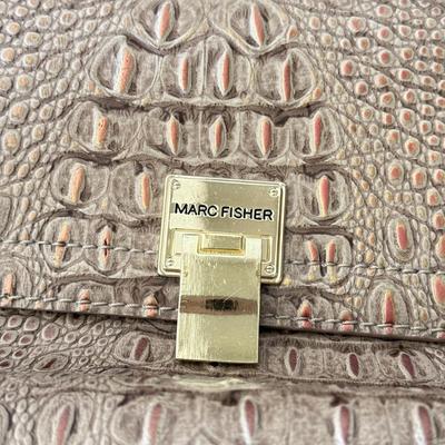 LOT 64: Faux Alligator / Snakeskin Bags: London Fog, Marc Fisher & Rachel Roy