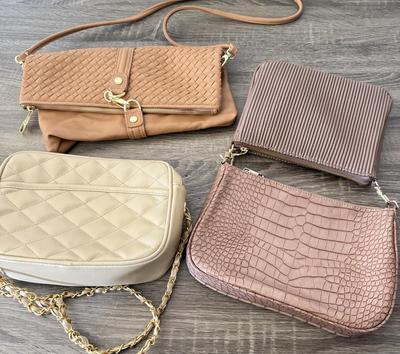 LOT 66: Brown Handbags: NWT Nordstrom, Steve Madden & Quilted