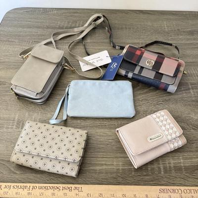 LOT 70D: Tech & More Wallets: Carpisa, NWT & More