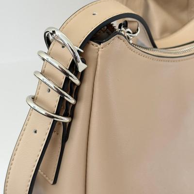 LOT 73L: Beige Bags: Gian MArco Venturi NWT, Steve Madden & More