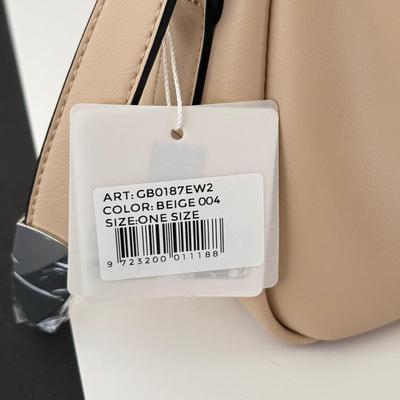 LOT 73L: Beige Bags: Gian MArco Venturi NWT, Steve Madden & More