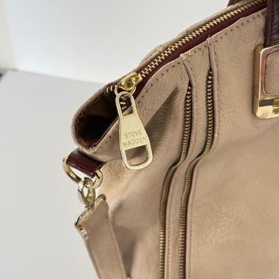 LOT 73L: Beige Bags: Gian MArco Venturi NWT, Steve Madden & More