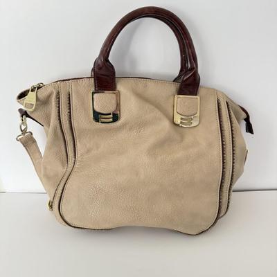 LOT 73L: Beige Bags: Gian MArco Venturi NWT, Steve Madden & More