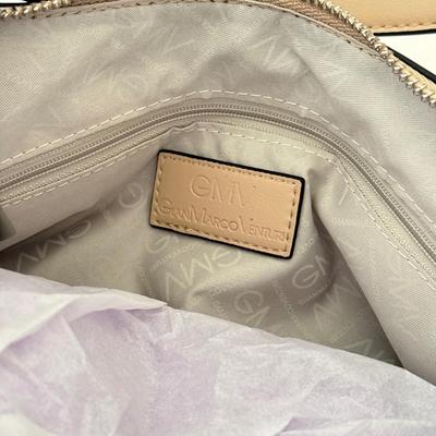 LOT 73L: Beige Bags: Gian MArco Venturi NWT, Steve Madden & More