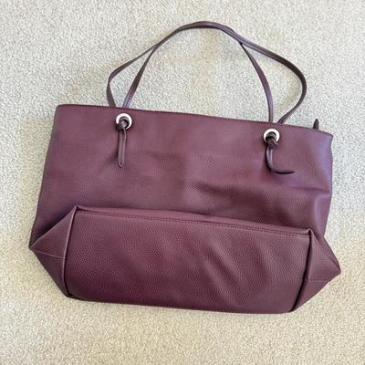 LOT 74L: Merlot Color Handbags: Lexi & Abbie, DSW & Rosetti